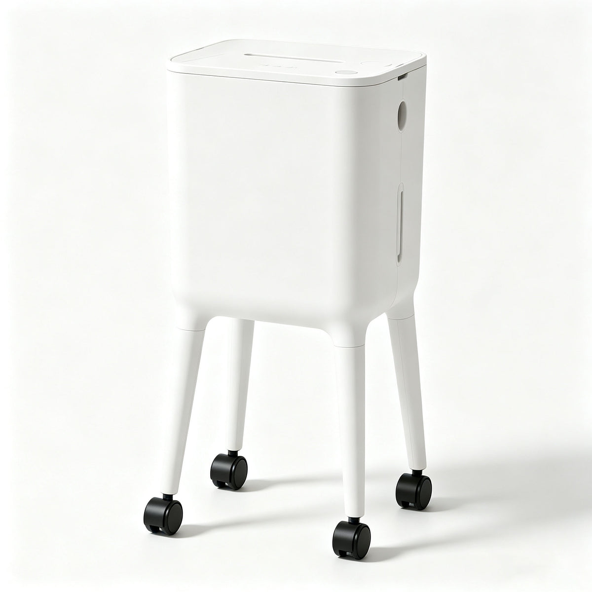 16L Smart Motion Sensor Trash Can | Rolling Hands Free Bin for Kitchen