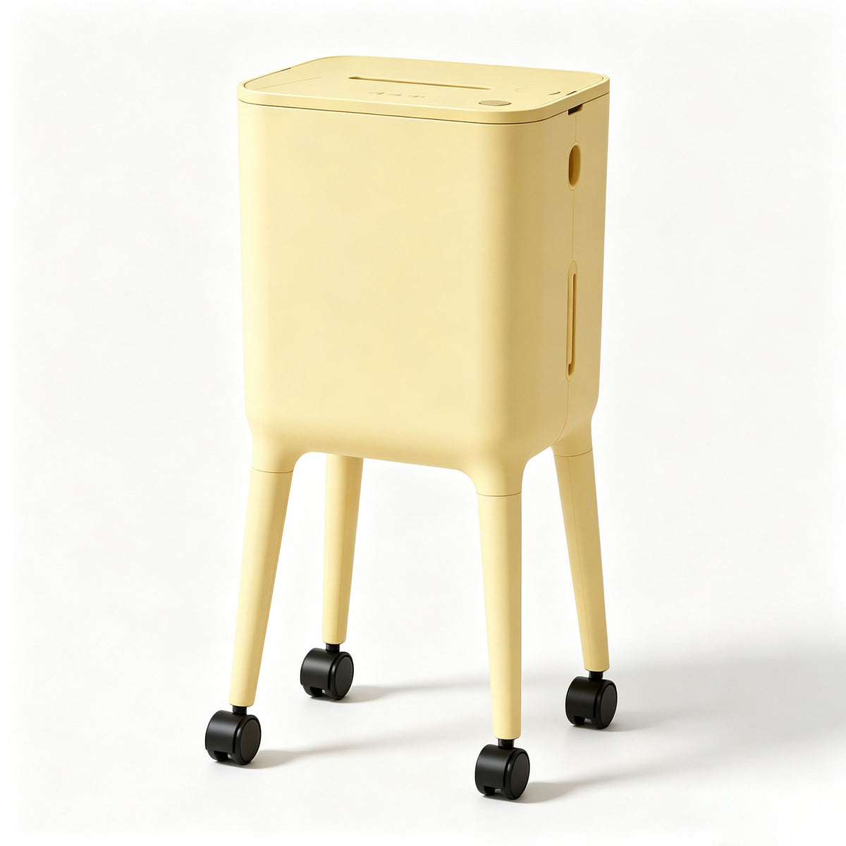 16L Smart Motion Sensor Trash Can | Rolling Hands Free Bin for Kitchen