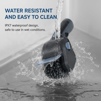 Cordless Electric Grill Brush, 700 RPM, 2 Cleaning Heads